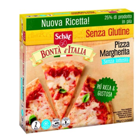 SCHAR SURGELATI PIZZA MARGHERITA SENZA LATTOSIO 700 G 1 PEZZO