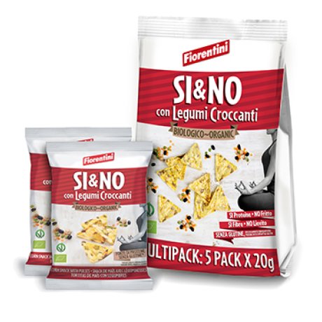 BIO SI & NO LEGUMI CROCCANTI 5 X 20 G