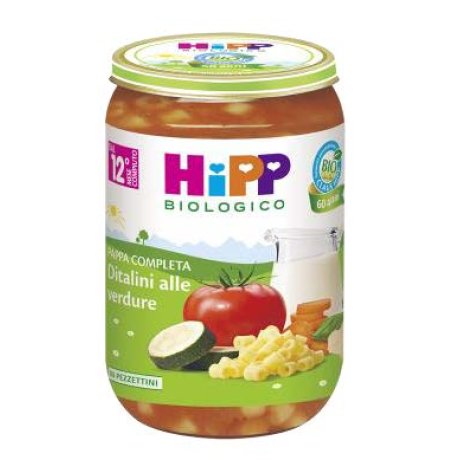 HIPP BIO DITALINI ALLE VERDURE 250 G