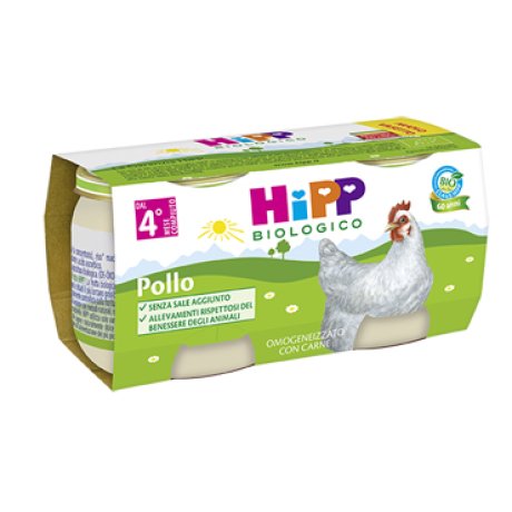 HIPP BIO HIPP BIO OMOGENEIZZATO POLLO 2X80 G