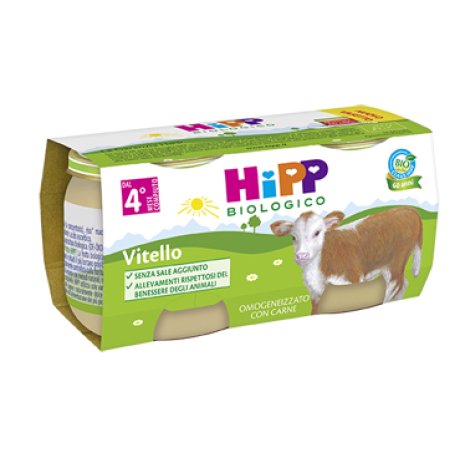 HIPP BIO HIPP BIO OMOGENEIZZATO VITELLO 2X80 G