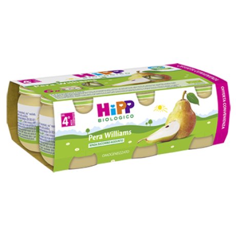 HIPP BIO OMOGENEIZZATO PERA WILLIAMS 6X80 G