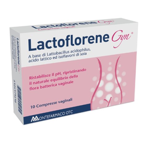 LACTOFLORENE GYN 10 COMPRESSE VAGINALI