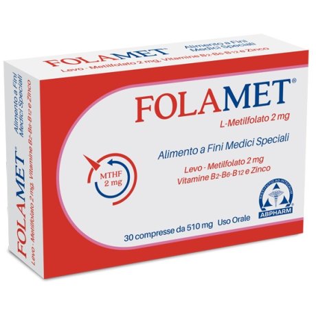 FOLAMET 30 COMPRESSE 500 MG