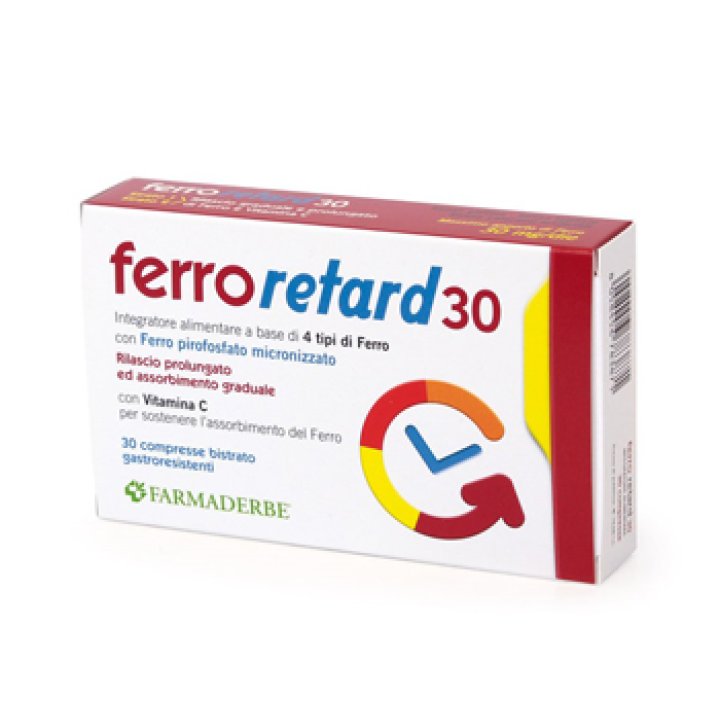 FERRO RETARD 30CPR