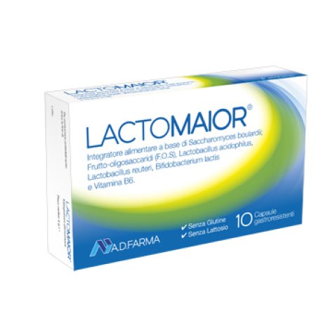 LACTOMAIOR 10 CAPSULE ACIDORESISTENTI LACTOMAIOR 10 CAPSULE ACIDORESISTENTI