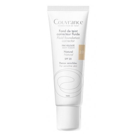 Avène Couvrance Fondotinta Correttore Fluido Naturale 30 ml