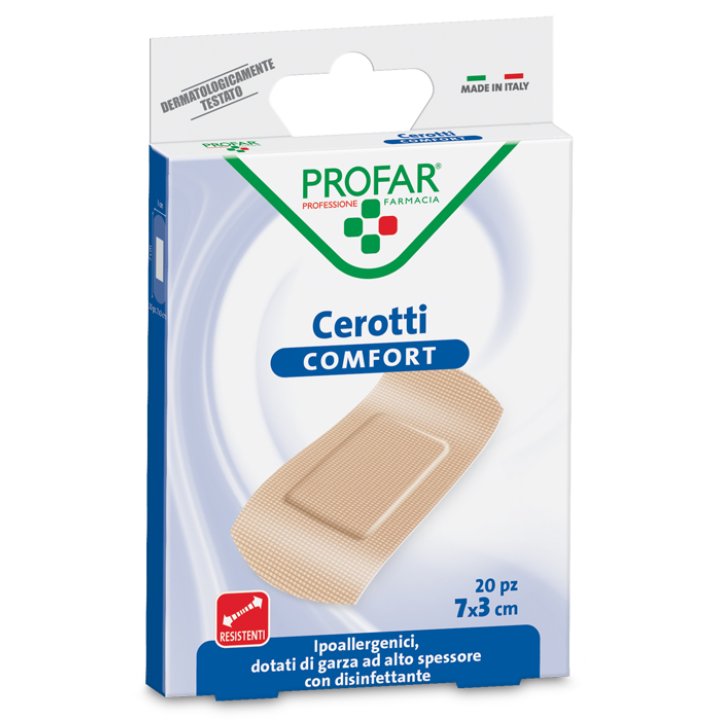 COMFORT CEROTTO GRANDE 7X3 CM PROFAR 20 PEZZI