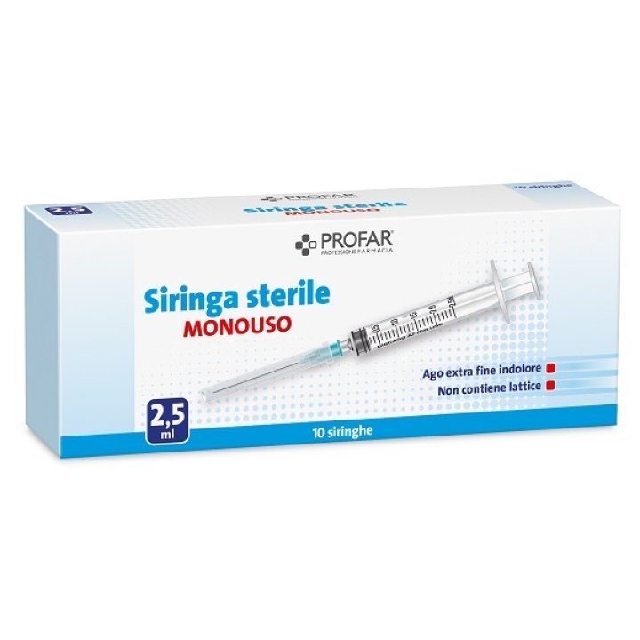 SIRINGA MONOUSO 5 ML PROFAR