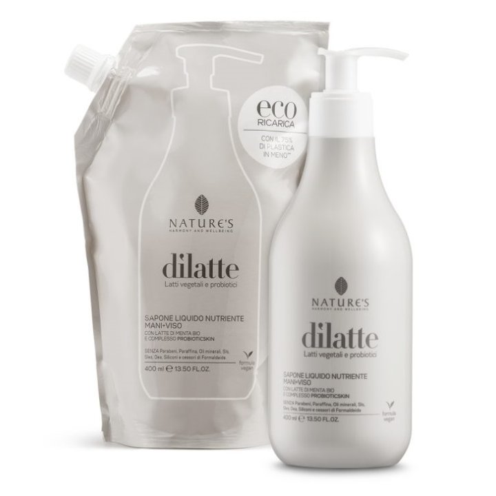 NATURES DILATTE SAPONE LIQUITO MANI/VISO 400 ML