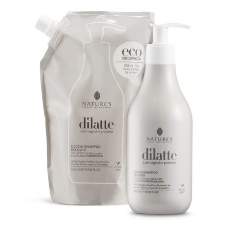 NATURES DILATTE DOCCIASHAMPOO RICARICA 400 ML
