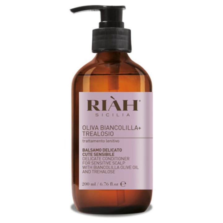 RIAH OLIVA BIANCOLILLA TREALOSIO BALSAMO DELICATO 200 ML RIAH OLIVA BIANCOLILLA TREALOSIO BALSAMO DELICATO 200 ML