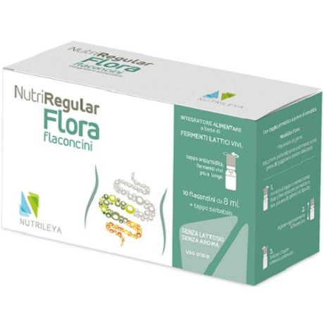 NUTRIREGULAR FLORA 10 FLACONCINI 10 ML