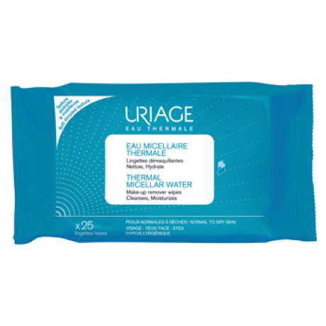 URIAGE EAU MICELLARE PER PELLI NORMALI/SECCHE 25 SALVIETTE