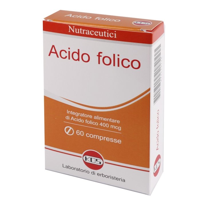 ACIDO FOLICO 400MCG 60CPR KOS