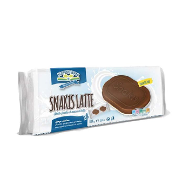 HAPPY FARM SNAKIS CREMA LATTE 4 X 26 G