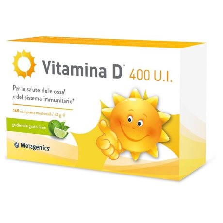 VITAMINA D 400 UI 168 COMPRESSE VITAMINA D 400 UI 168 COMPRESSE