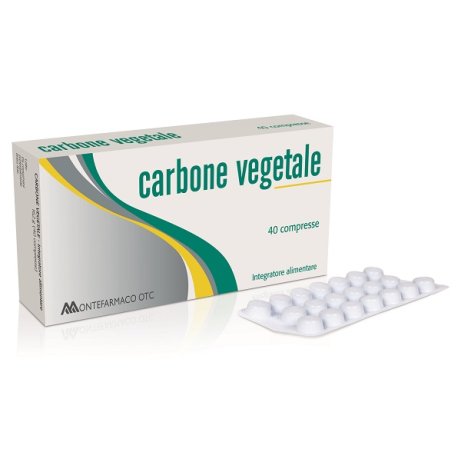 CARBONE VEGETALE 40 COMPRESSE