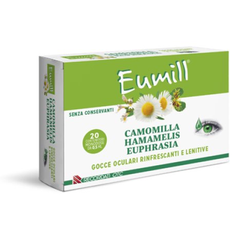 EUMILL CCE OCULARI 20 FLACONCINI MONODOSE 0,5 ML