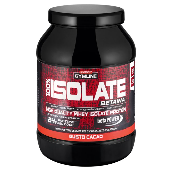 GYMLINE 100% WHEY ISOLATE CACAO 900 G