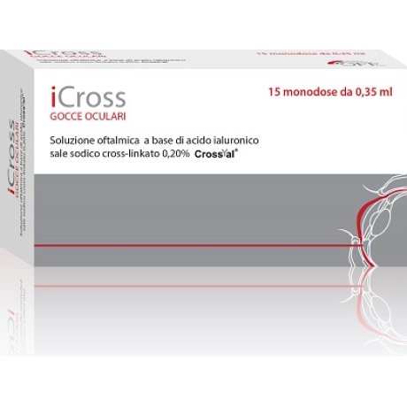 SOLUZIONE OFTALMICA ICROSS 15 MONODOSI DA 0,35 ML