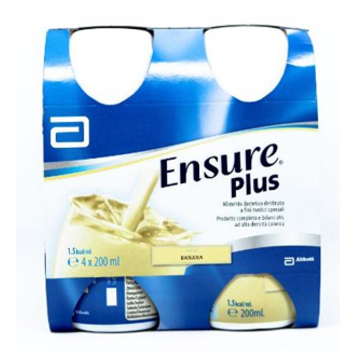 ENSURE PLUS BANANA 4 BOTTIGLIE DA 200 ML