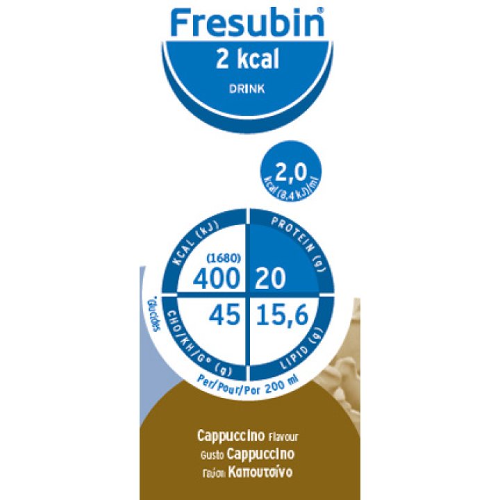 FRESUBIN 2KCAL DRINK CAPPUCC 4FL