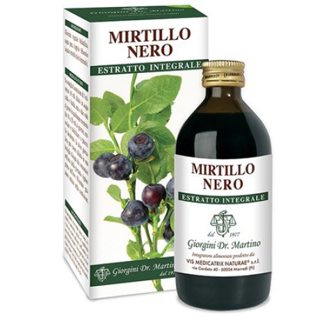 MIRTILLO NERO ESTR INTEGR200ML