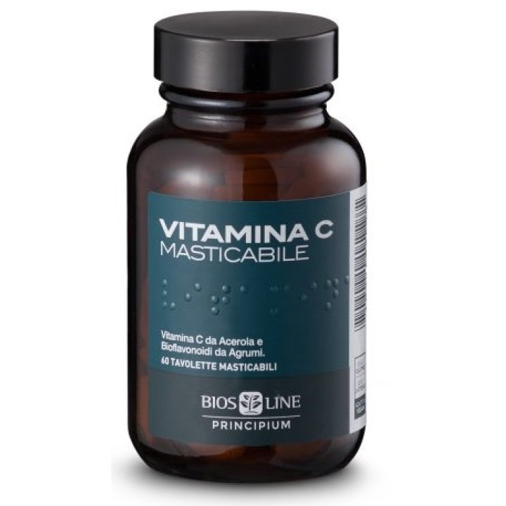 PRINCIPIUM VITAMINA C NATURALE 60 COMPRESSE MASTICABILI 72 G