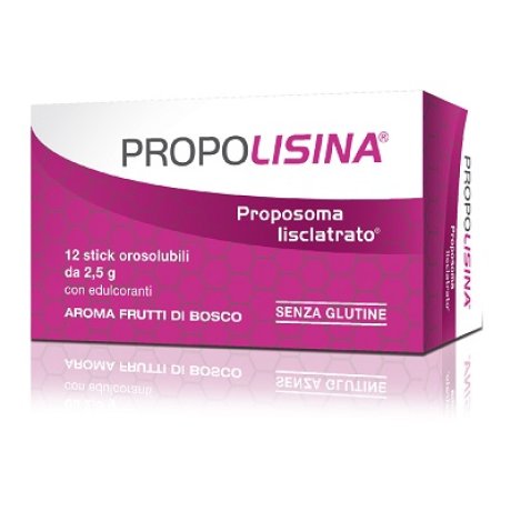 PROPOLISINA FRUTTI DI BOSCO 12 STICK OROSOLUBILI