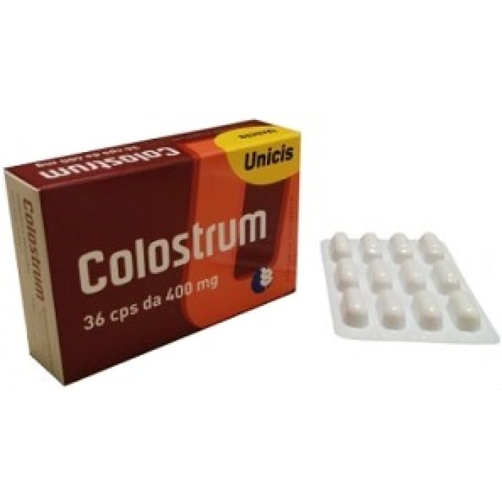 COLOSTRUM UNICIS 36 CAPSULE 400 MG