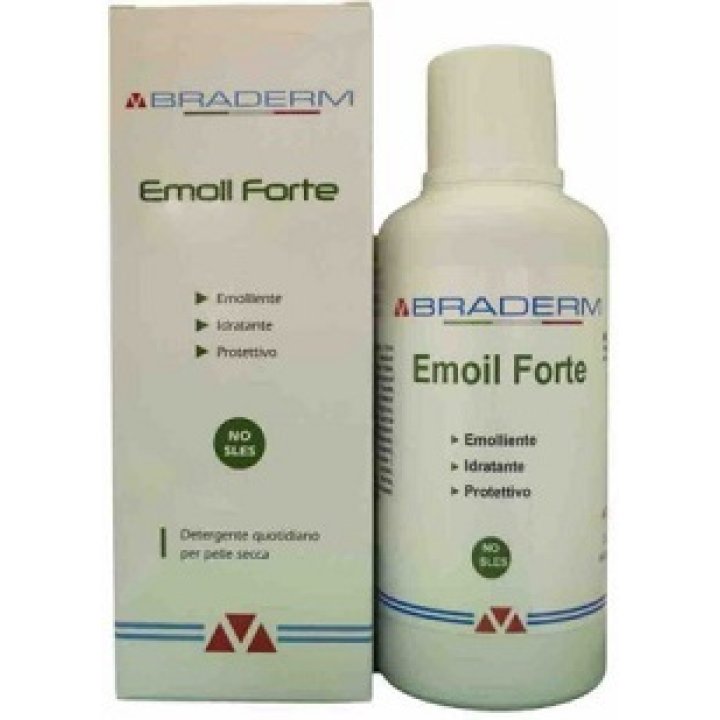 EMOIL FORTE DETERGENTE 400 ML BRADERM EMOIL FORTE DETERGENTE 400 ML BRADERM