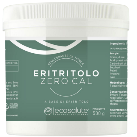 ERITRITOLO ZERO CAL 500 G