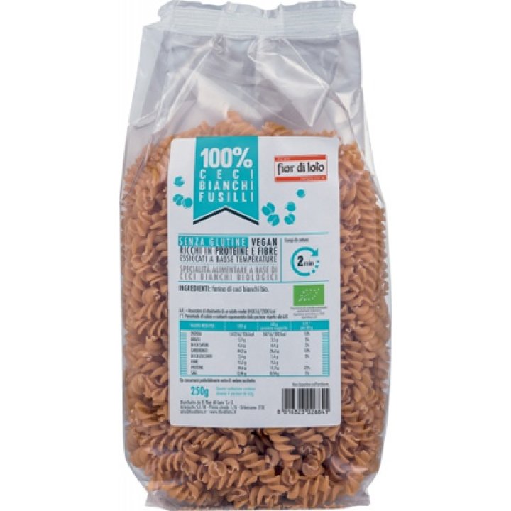 FUSILLI DI CECI BIANCHI BIO 250 G