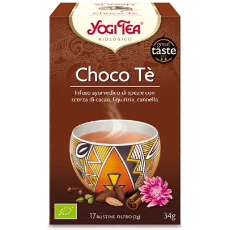 YOGI TEA CHOCO TE  BIO 34G