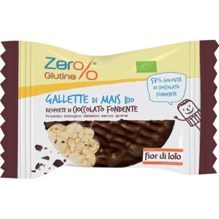 GALLETTE MAIS RIC CIOCCOLATO FONDENTE BIO 32 G