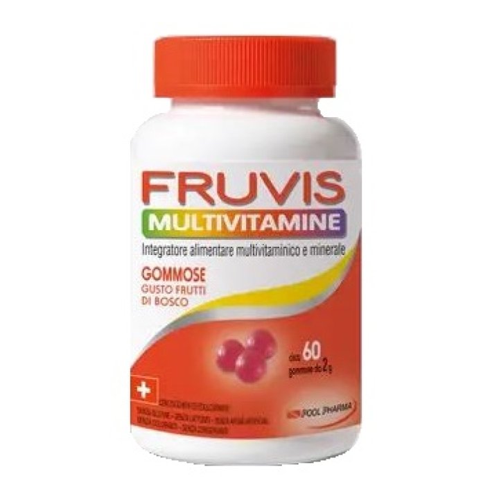 FRUVIS MULTIVITAMINE MMOSE 60 GELATINE DA 2 G