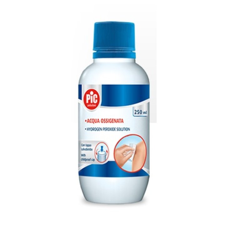 PIC SOLUTION ACQUA OSSIGENATA 10 VOLUMI PEROSSIDO DI IDROGENO 3% 250 ML