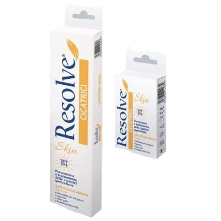 RESOLVE CICATRICI SKIN SPF 50+ 3 PROTEZIONI DA 7X5 CM