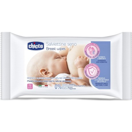 CHICCO SALVIETTE DETERGENTI PER IL SENO 72 PEZZI