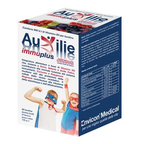 AUXILIE IMMUPLUS JUNIOR SOLUBILE 30 BUSTINE