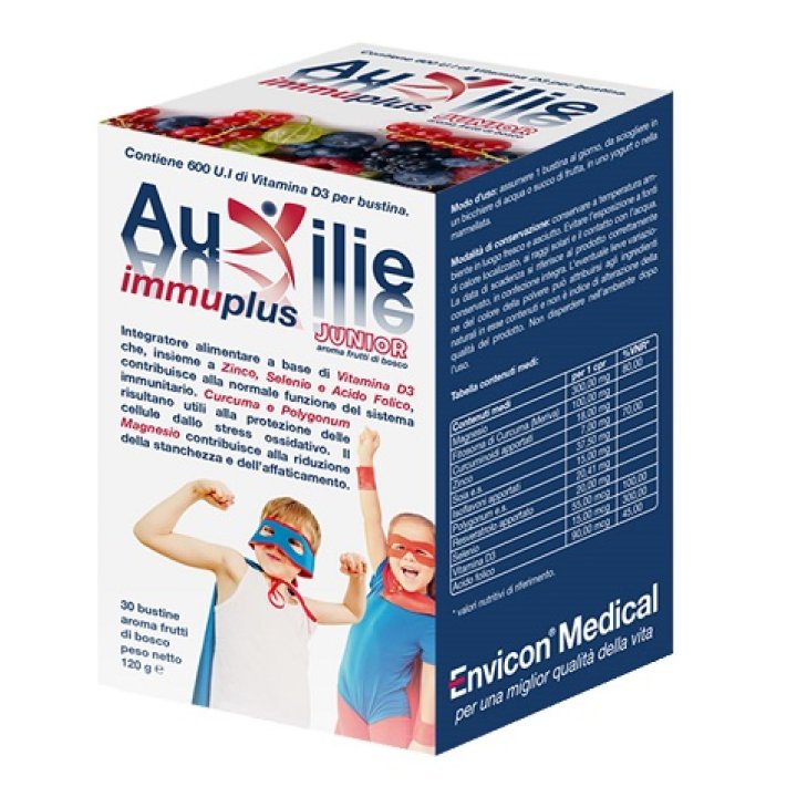 AUXILIE IMMUPLUS JUNIOR SOLUBILE 30 BUSTINE