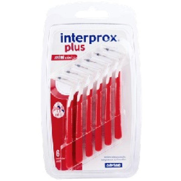 INTERPROX PLUS MINICONICO ROSSO 6 PEZZI