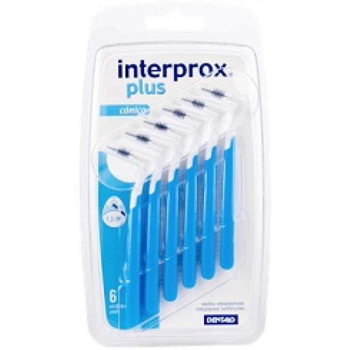 INTERPROX PLUS CONICO BLU 6 PEZZI