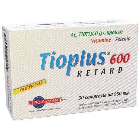 TIOPLUS 600 RETARD 30 COMPRESSE