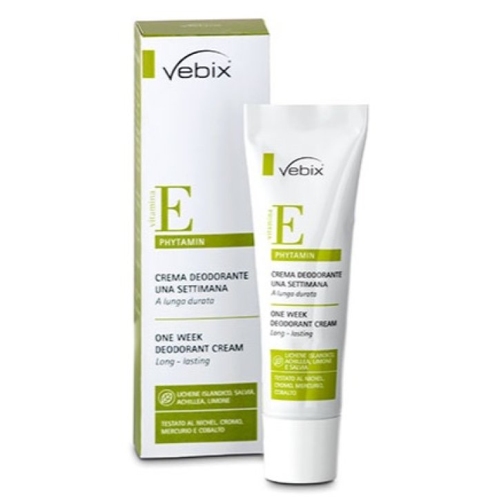 VEBIX PHYTAMIN CREMA DEODORANTE 1 SETTIMANA 25 ML