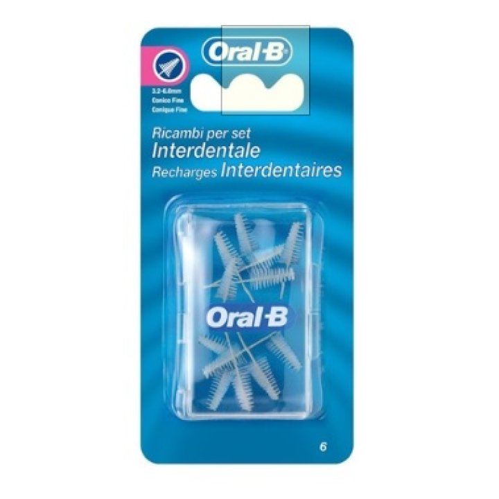 ORALB MAN SET INTERDENTALE REFILL CONICO FINE 3/6,5 MM