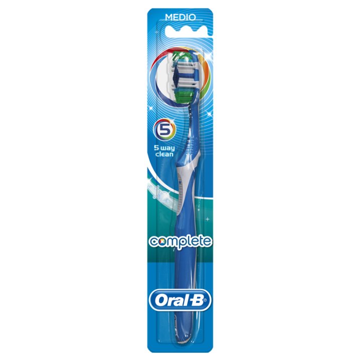 ORALB COMPLETE 5 IN 1 SPAZZOLINO MEDIO TESTINA 40 MM