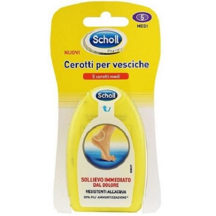 SCHOLL CEROTTI PER VESCICHE MEDIO 5 PEZZI