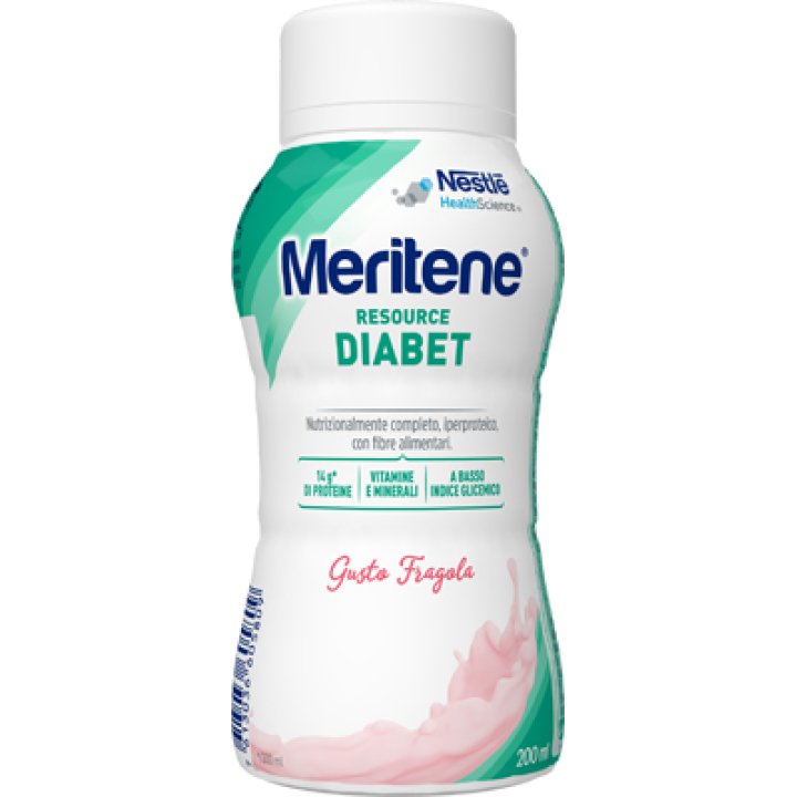 MERITENE RESOURCE DIABET FRALA ALIMENTO IPERPROTEICO 28 VITAMINE E MINERALI 200 ML